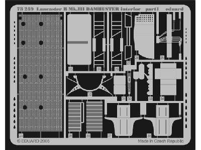 Lancaster B Mk. III Dambuster interior 1/72 - Hasegawa - image 2