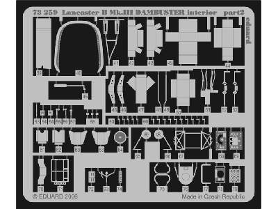 Lancaster B Mk. III Dambuster interior 1/72 - Hasegawa - image 3