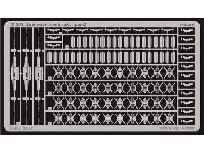 Lancaster bomb rack 1/48 - Tamiya - image 3