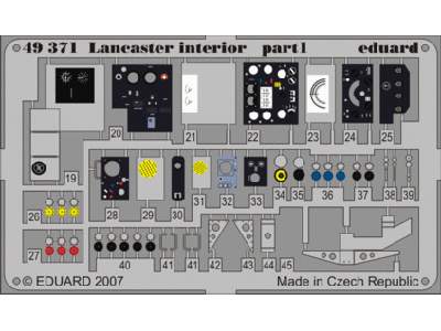 Lancaster interior 1/48 - Tamiya - image 1