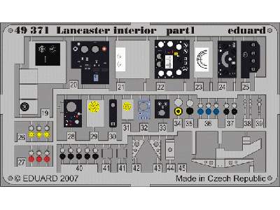 Lancaster interior 1/48 - Tamiya - image 2