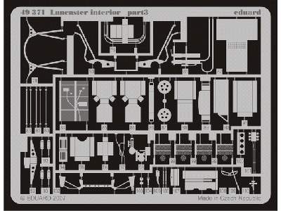 Lancaster interior 1/48 - Tamiya - image 5