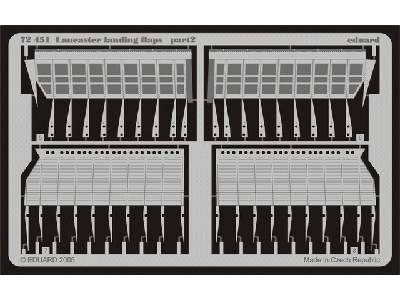 Lancaster landing flaps 1/72 - Hasegawa - image 3