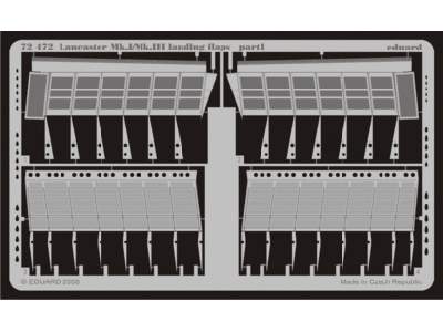 Lancaster Mk. I/Mk. II landing flaps 1/72 - Revell - image 1