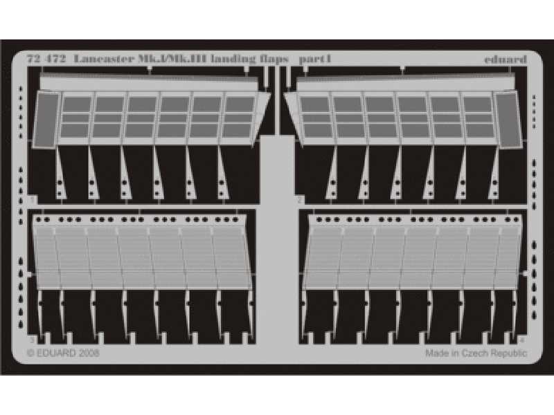 Lancaster Mk. I/Mk. II landing flaps 1/72 - Revell - image 1