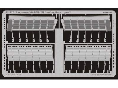 Lancaster Mk. I/Mk. II landing flaps 1/72 - Revell - image 2