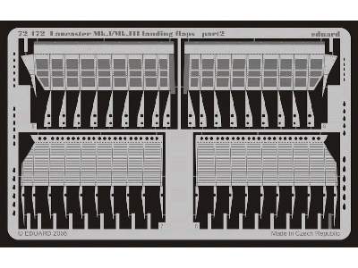 Lancaster Mk. I/Mk. II landing flaps 1/72 - Revell - image 3