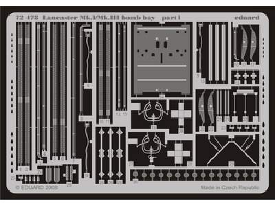 Lancaster Mk. I/Mk. III bomb bay 1/72 - Revell - image 1
