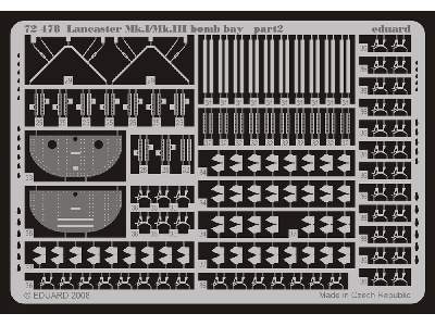 Lancaster Mk. I/Mk. III bomb bay 1/72 - Revell - image 3