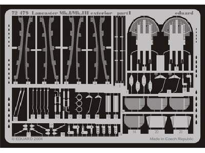 Lancaster Mk. I/Mk. III exterior 1/72 - Revell - image 1