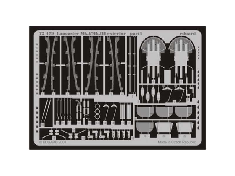 Lancaster Mk. I/Mk. III exterior 1/72 - Revell - image 1