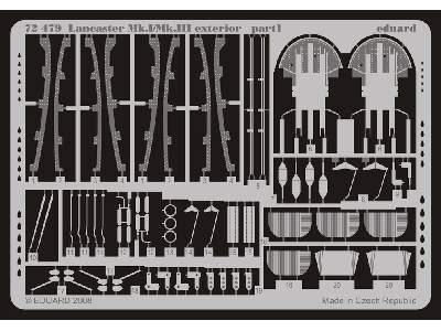 Lancaster Mk. I/Mk. III exterior 1/72 - Revell - image 2