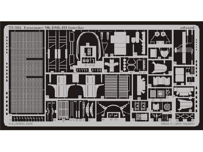 Lancaster Mk. I/Mk. III interior S. A. 1/72 - Revell - image 1