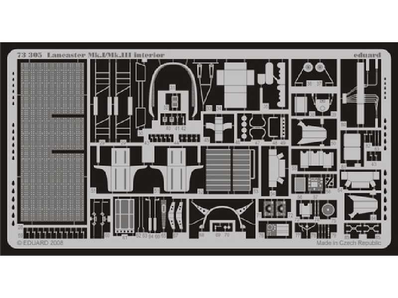 Lancaster Mk. I/Mk. III interior S. A. 1/72 - Revell - image 1