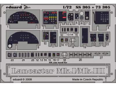 Lancaster Mk. I/Mk. III S. A. 1/72 - Revell - image 1