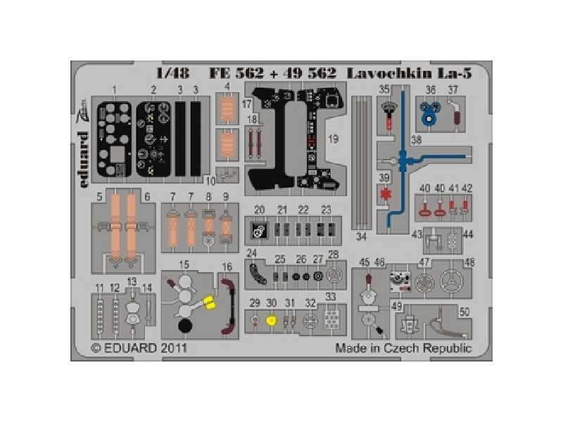 Lavochkin La-5 S. A. 1/48 - Zvezda - image 1 Lavochkin La-5 S. A. 1/48 - Zvezda - image 1