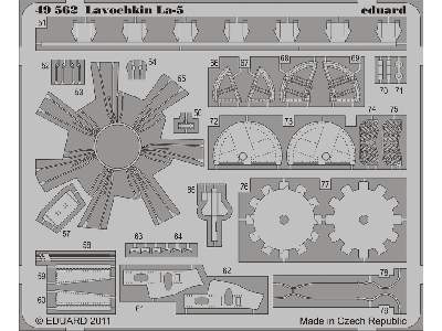 Lavochkin La-5 S. A. 1/48 - Zvezda - image 3