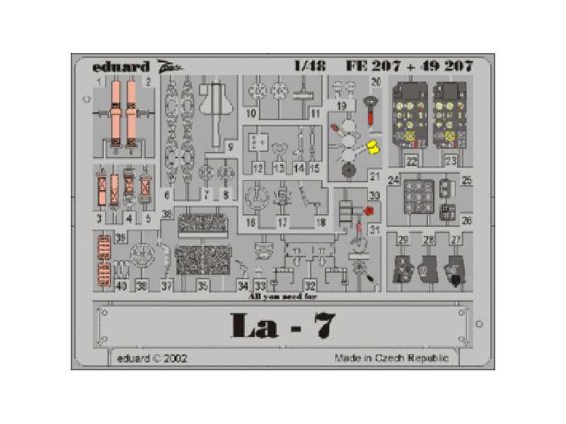 Lavochkin La-7 1/48 - Eduard - - image 1