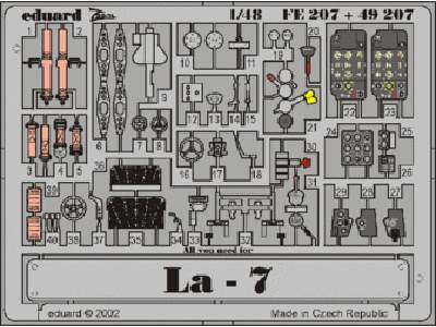 Lavochkin La-7 1/48 - Eduard - image 1