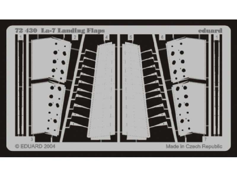 Lavochkin La-7 Landing flaps 1/72 - Eduard - image 1