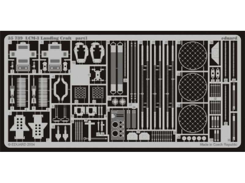 LCM-3 Landing Craft 1/35 - Italeri - image 1