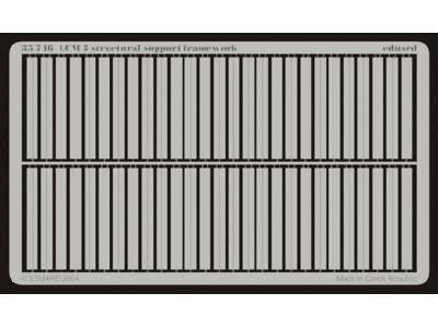 LCM-3 structural support framework 1/35 - Italeri - image 1