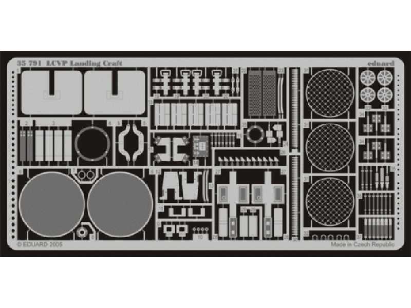 LCVP Landing Craft 1/35 - Italeri - image 1