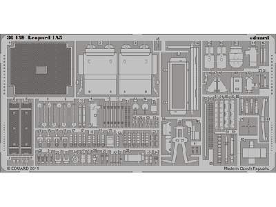 Leopard 1A5 1/35 - Italeri - image 1