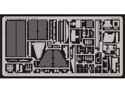 Leopard 2A6 1/35 - Italeri - image 1