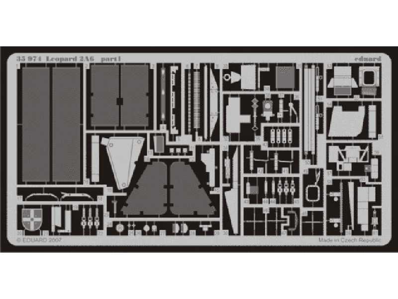 Leopard 2A6 1/35 - Italeri - image 1