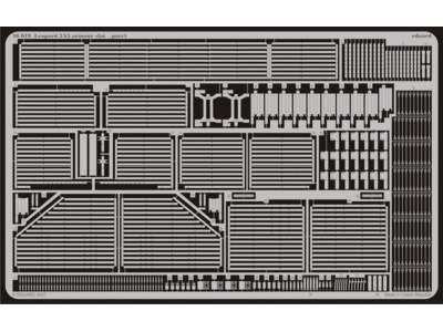 Leopard 2A6M armour slat 1/35 - Tamiya - image 1