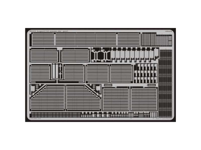 Leopard 2A6M armour slat 1/35 - Tamiya - image 1