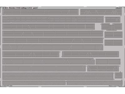 Fletcher 1942 railings 1/144 - Revell - image 1