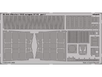 Fletcher 1942 weapons 1/144 - Revell - image 1