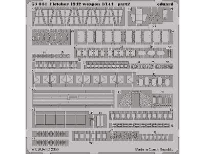 Fletcher 1942 weapons 1/144 - Revell - image 3