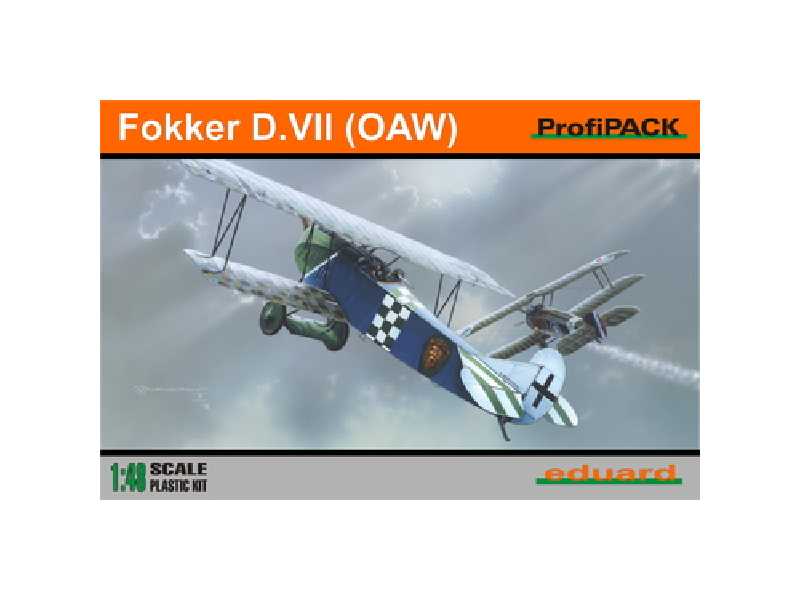 Fokker D. VII O. A.W.  1/48 - image 1