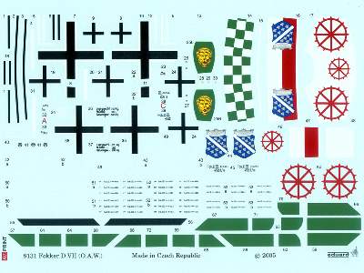 Fokker D. VII O. A.W.  1/48 - image 9