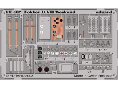 Fokker D. VII Weekend 1/48 - Eduard - - image 1