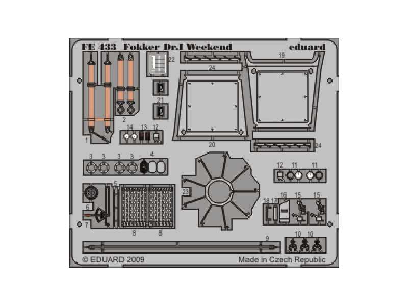 Fokker Dr. I Weekend 1/48 - Eduard - - image 1