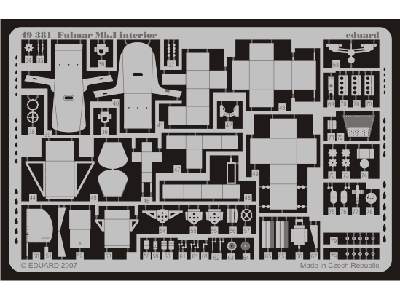 Fulmar Mk. I interior S. A. 1/48 - CMK / MPM - image 3