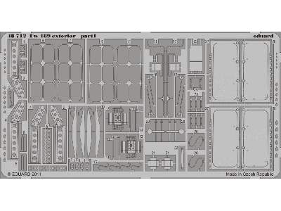 Fw 189 exterior 1/48 - Great Wall Hobby - image 2