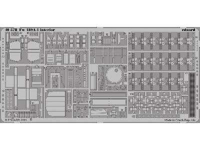 Fw 189A-1 interior S. A. 1/48 - Great Wall Hobby - image 3