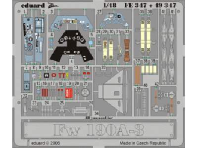 Fw 190A-3 1/48 - Hasegawa - - image 1