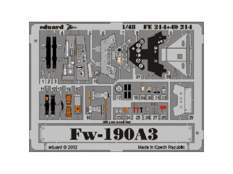 Fw 190A-3 1/48 - Tamiya - - image 1