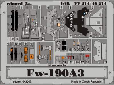 Fw 190A-3 1/48 - Tamiya - image 1