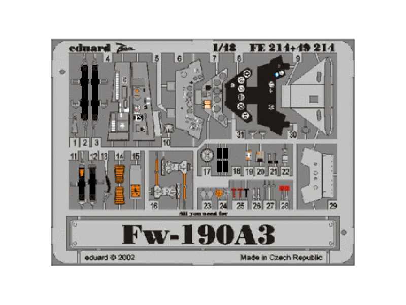 Fw 190A-3 1/48 - Tamiya - image 1