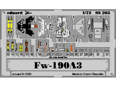 Fw 190A-3 1/72 - Tamiya - image 1