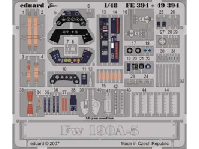 Fw 190A-5 1/48 - Hasegawa - - image 1