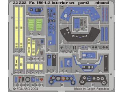 Fw 190A-5 interior 1/32 - Hasegawa - image 1