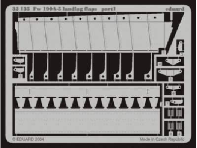 Fw 190A-5 landing flaps (new tool) 1/32 - Hasegawa - image 1